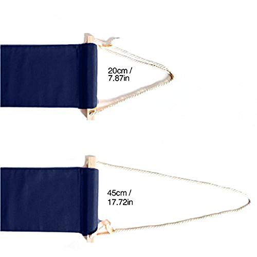 Home-organizer Tech Portable Adjustable Foot Hammock for Corner Desk Office Foot Rest Mini Under Desk Foot Rest Hammock for Home, Office, Airplane, Travel, Study and Relaxing (Pink) Pink