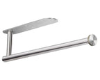 Paper Towel Holders for Kitchen,Paper Towels Bulk- Self-Adhesive Under Cabinet,Both Available in Adhesive and Screws,Stainless Steel,1pack