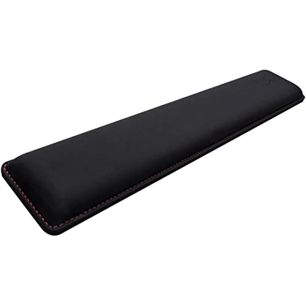HyperX Wrist Rest - Full Sized - Cooling Gel - Memory Foam - Anti-Slip - Ergonomic - Keyboard Accessory, Black Full Size