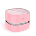 ODISTAR Mini Desktop Vacuum Cleaner for Table Dust (Pink AA Battery) Pink