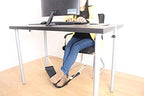 Home-organizer Tech Portable Adjustable Foot Hammock for Corner Desk Office Foot Rest Mini Under Desk Foot Rest Hammock for Home, Office, Airplane, Travel, Study and Relaxing (Pink) Pink