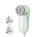 Fabric Shaver, Fuzz Balls Pills Lint Remover, AC120V Plug and Play Honeydew Mint Green
