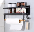 Magnetic Paper Towel Holder Spice Rack for Fridge