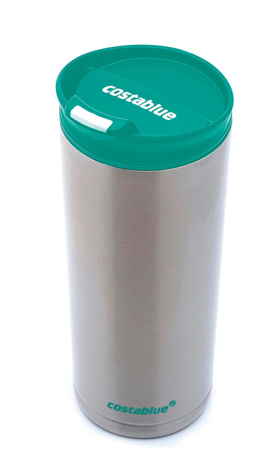 Travel Coffee Mug - 16 Oz. Stainless Steel Insulated Coffee Mug, Leak Proof Tumbler w/Dishwasher Safe Lid, Double Wall Travel Coffee Cup, Reusable Insulated Tumbler for Hot & Cold Beverages… Agata Grey Lid
