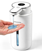 Touchless Automatic Liquid Soap Dispenser, Rechargeable White