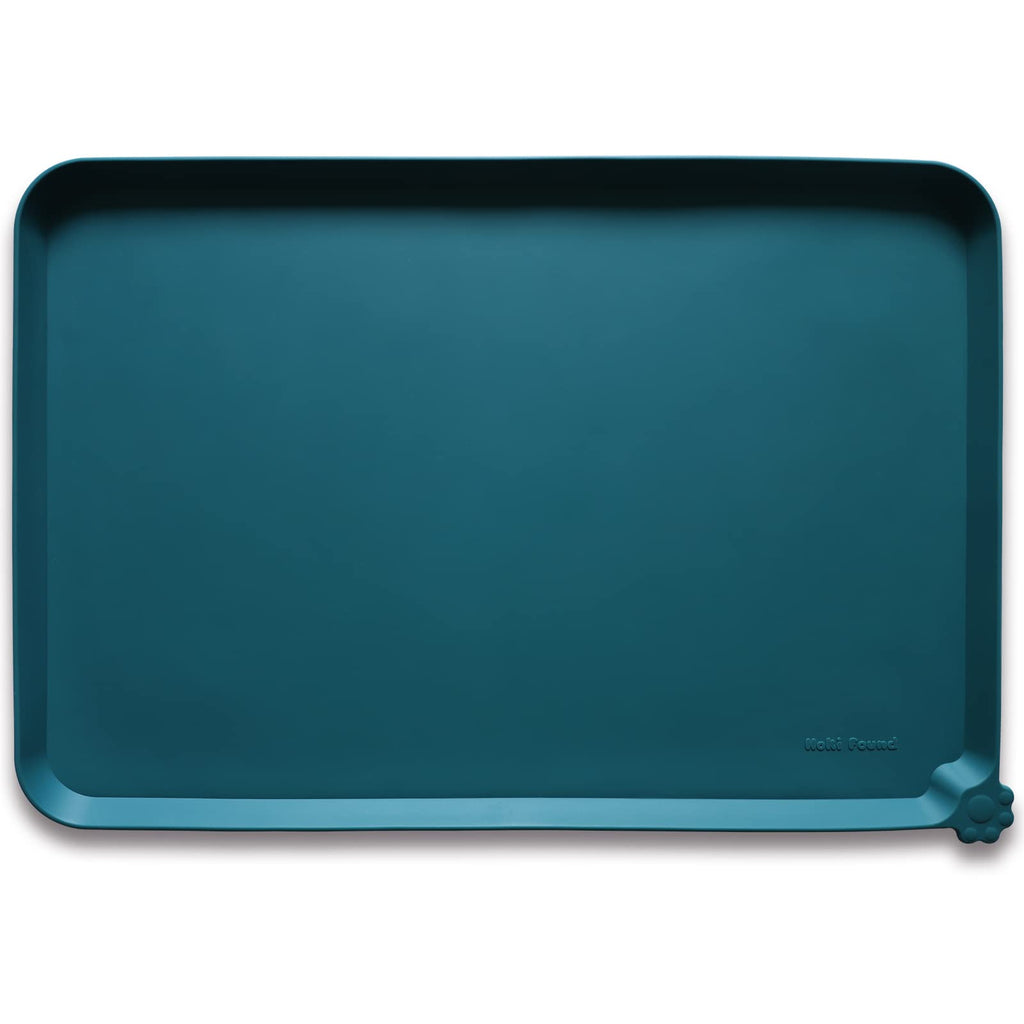 Hoki Found -Waterproof Pet Feeding Mats with High Lips - Multiple Size and...