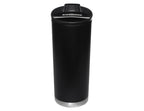 Travel Coffee Mug - 16 Oz. Stainless Steel Insulated Coffee Mug, Leak Proof Tumbler w/Dishwasher Safe Lid, Double Wall Travel Coffee Cup, Reusable Insulated Tumbler for Hot & Cold Beverages… Agata Grey Lid