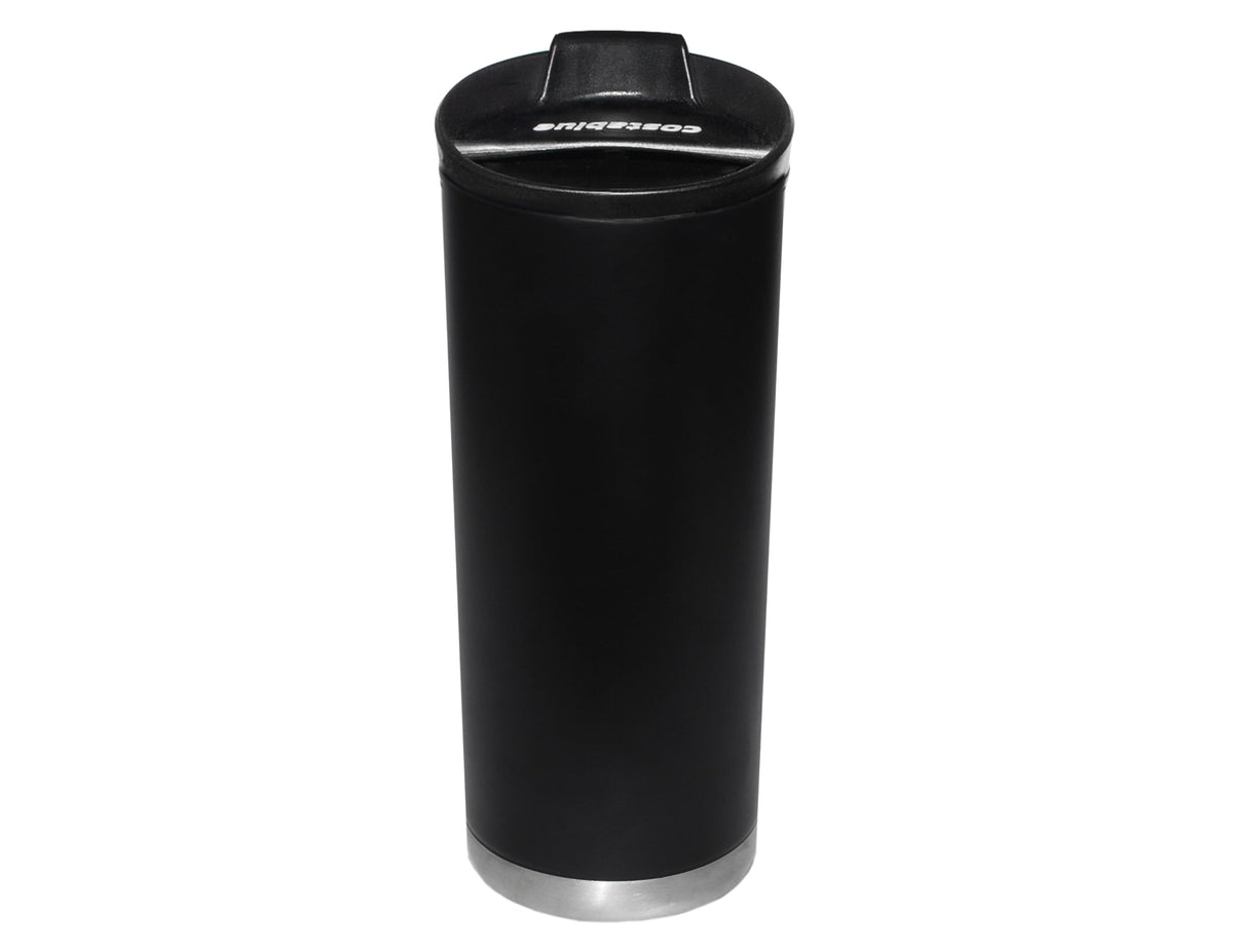 Travel Coffee Mug - 16 Oz. Stainless Steel Insulated Coffee Mug, Leak Proof Tumbler w/Dishwasher Safe Lid, Double Wall Travel Coffee Cup, Reusable Insulated Tumbler for Hot & Cold Beverages… Agata Grey Lid