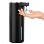 Automatic Soap Dispenser Touchless, 13.5oz Rechargeable Liquid Pump Black Liquid
