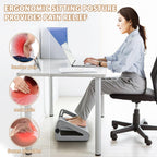Adjustable Foot Rest Under Desk for Ergonomic Support at Work