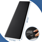 Kitchen Mat Cushioned Anti Fatigue Rug Standing and Comfort Floor Mats Chocolate 39"L x 17.3"W x 0.5"Th