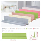 23" Ultra Silicone High Sink Splash Guard, Grey Gray