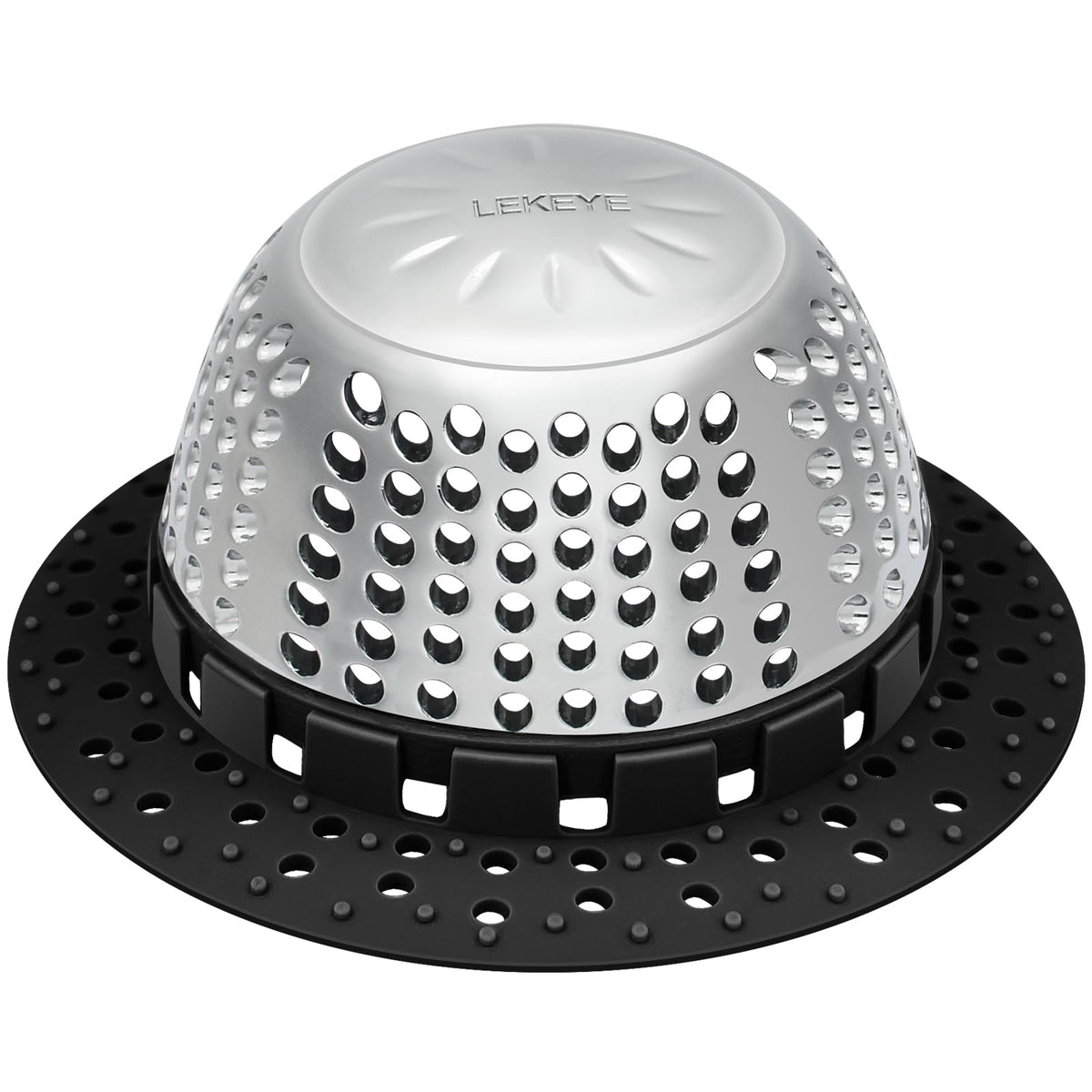 LEKEYE Drain Hair Catcher/Bathtub Cover/Drain Protector for Pop-Up &...