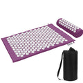 Acupressure Mat and Pillow Set with Carry Bag
