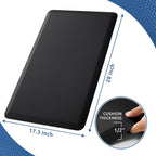 Kitchen Mat Cushioned Anti Fatigue Rug Standing and Comfort Floor Mats Chocolate 39"L x 17.3"W x 0.5"Th