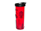 Travel Coffee Mug - 16 Oz. Stainless Steel Insulated Coffee Mug, Leak Proof Tumbler w/Dishwasher Safe Lid, Double Wall Travel Coffee Cup, Reusable Insulated Tumbler for Hot & Cold Beverages… Agata Grey Lid