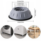 4 Pcs Anti Vibration Pads for Washing Machine Reduce Noise Rubber Feet Pads