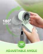 PlayHot Portable Handheld Turbo Fan, Travel Essentials, Gifts for Women/Men Blue