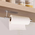 Paper Towel Holders for Kitchen,Paper Towels Bulk- Self-Adhesive Under Cabinet,Both Available in Adhesive and Screws,Stainless Steel,1pack