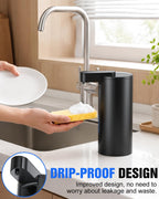 Fantictas Automatic Soap Dispenser Touchless, Stainless Steel 11.5 oz Gel