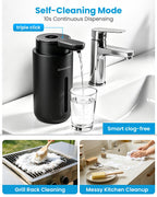 Touchless Automatic Liquid Soap Dispenser, Rechargeable White