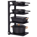 1 Pack 4Tier Pot Pan Organizer Under Cabinet Adjustable Heavy Duty 1