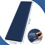 Kitchen Mat Cushioned Anti Fatigue Rug Standing and Comfort Floor Mats Chocolate 39"L x 17.3"W x 0.5"Th