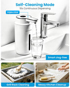 Touchless Automatic Liquid Soap Dispenser, Rechargeable White