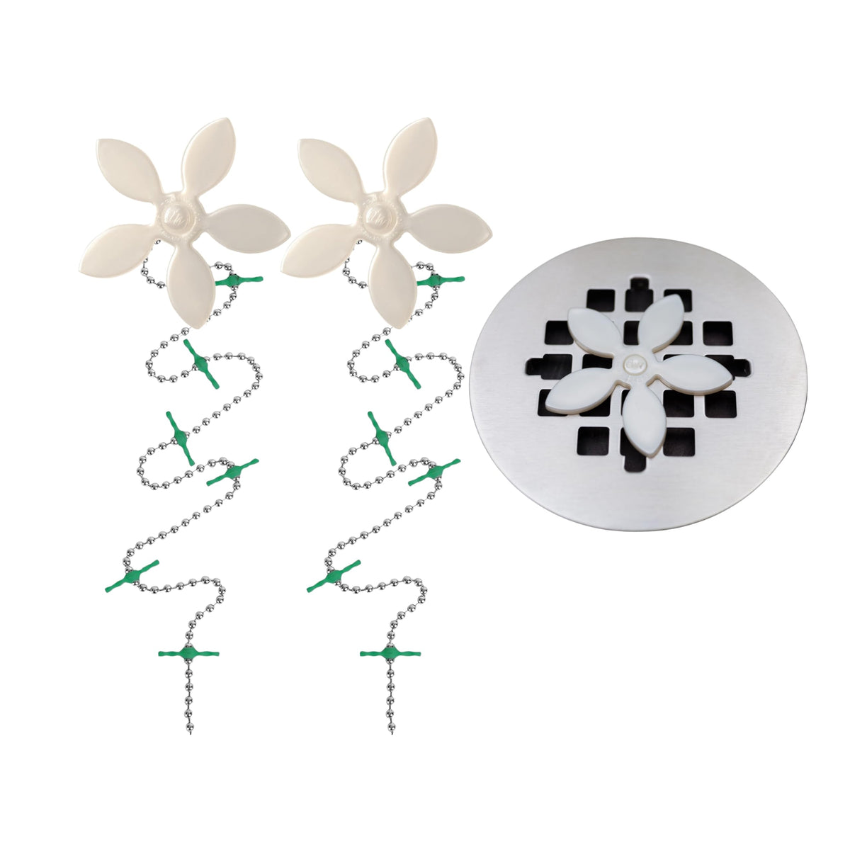DrainWig Shower Drain Hair Catcher – Disposable Bathroom Trap, Easy to...