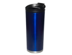 Travel Coffee Mug - 16 Oz. Stainless Steel Insulated Coffee Mug, Leak Proof Tumbler w/Dishwasher Safe Lid, Double Wall Travel Coffee Cup, Reusable Insulated Tumbler for Hot & Cold Beverages… Agata Grey Lid
