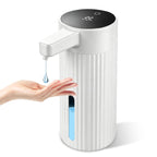 Automatic Liquid Soap Dispenser Touchless, Rechargeable, Adjustable White Gel