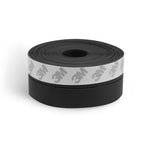 TAROSE Weather Stripping Door Seal, 33 Feet Long Transparent (Width 25mm) Lucent 25 mm, 33ft