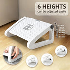 Adjustable Foot Rest Under Desk for Ergonomic Support at Work