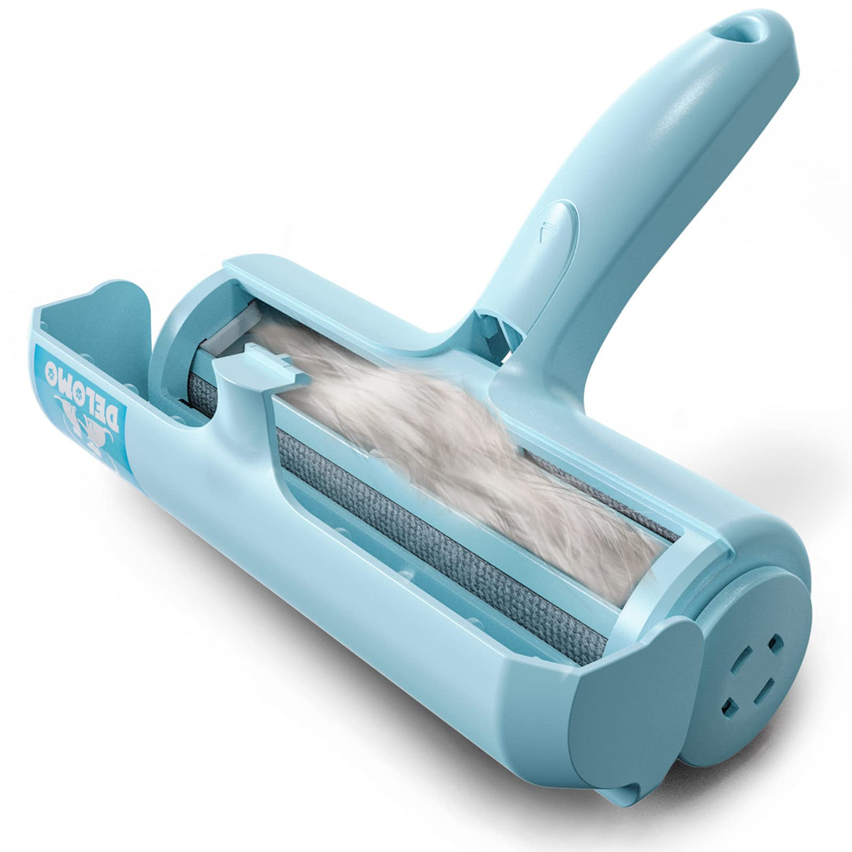 DELOMO Pet Hair Remover Roller, Reusable Lint Roller for Dog and Cat