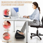Adjustable Foot Rest Under Desk for Ergonomic Support at Work