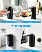 Touchless Automatic Liquid Soap Dispenser, Rechargeable White