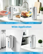 Touchless Automatic Liquid Soap Dispenser, Rechargeable White