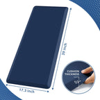 Kitchen Mat Cushioned Anti Fatigue Rug Standing and Comfort Floor Mats Chocolate 39"L x 17.3"W x 0.5"Th