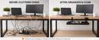 DC 5-in-1 Under Desk Cable Management Kit - Cord Organizer