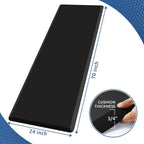 Kitchen Mat Cushioned Anti Fatigue Rug Standing and Comfort Floor Mats Chocolate 39"L x 17.3"W x 0.5"Th