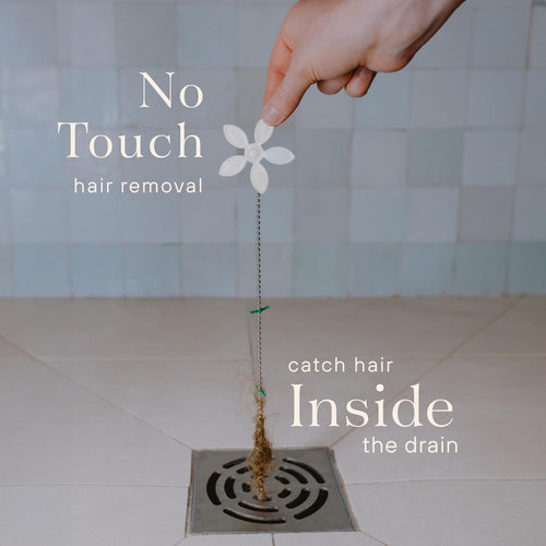 DrainWig Shower Drain Hair Catcher – Disposable Bathroom Trap, Easy to...