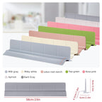 23" Ultra Silicone High Sink Splash Guard, Grey Gray
