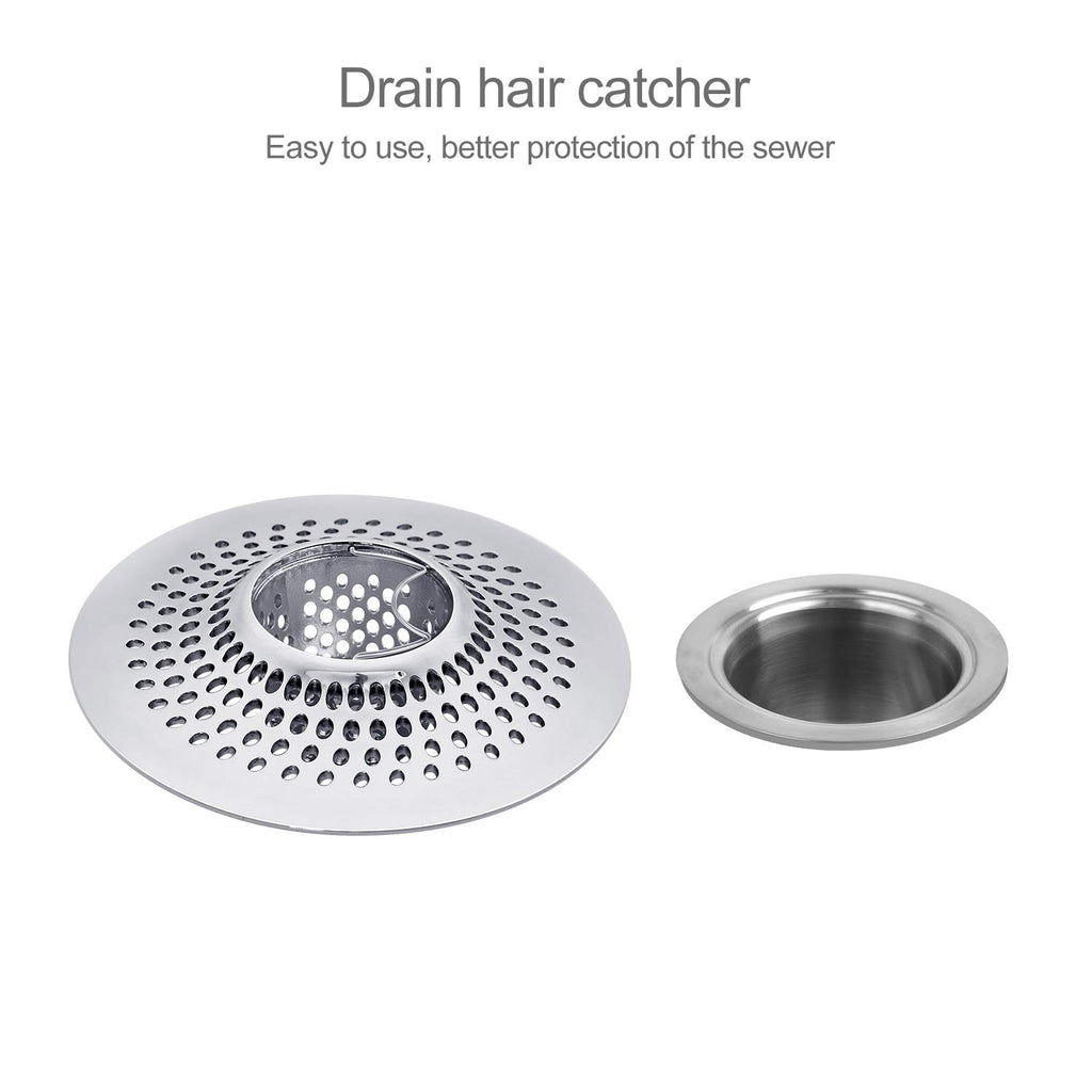 LEKEYE Drain Hair Catcher/Bathtub Shower Trap/Strainer Stainless...