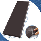 Kitchen Mat Cushioned Anti Fatigue Rug Standing and Comfort Floor Mats Chocolate 39"L x 17.3"W x 0.5"Th