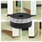 TAROSE Weather Stripping Door Seal, 33 Feet Long Transparent (Width 25mm) Lucent 25 mm, 33ft