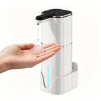 Automatic Liquid Soap Dispenser Touchless, Hands Free for Bathroom Kitchen White