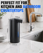 Fantictas Automatic Soap Dispenser Touchless, Stainless Steel 11.5 oz Gel