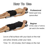 Acupressure Mat and Pillow Set with Carry Bag