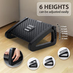 Adjustable Foot Rest Under Desk for Ergonomic Support at Work