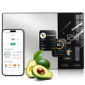 Food Scale with Nutritional Calculator, TFT Display, Track 23 Nutrients Black